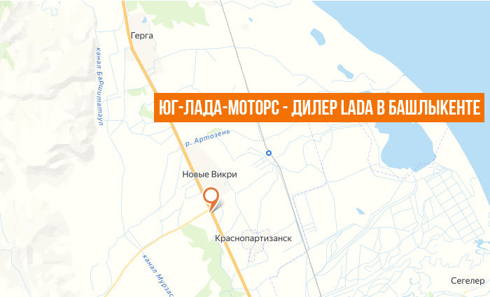 ЮГ-ЛАДА-МОТОРС на карте